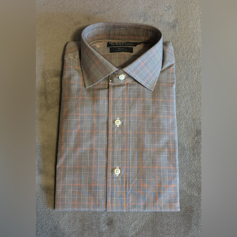 Men’s button down.